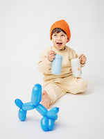 EQUA Kinder Trinkflasche aus Edelstahl 400 ml – auslaufsicher für Kinder von 2 bis 5 Jahren