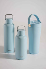 Trink mehr - fühle dich besser: die leicht kleine Trinkflasche Timeless fasst gute 600ml und hilft dir dabei.